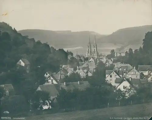 Foto Marburg an der Lahn, Stadtansicht, Dom