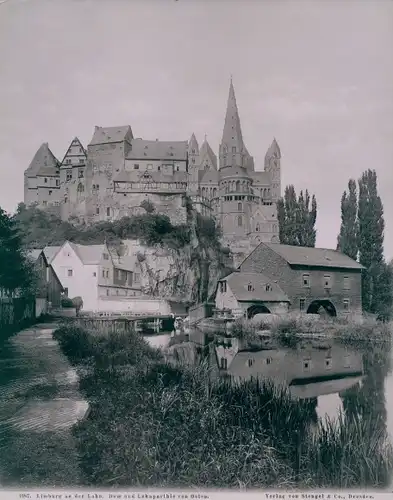 Foto Limburg an der Lahn, Dom, Lahnpartie von Osten