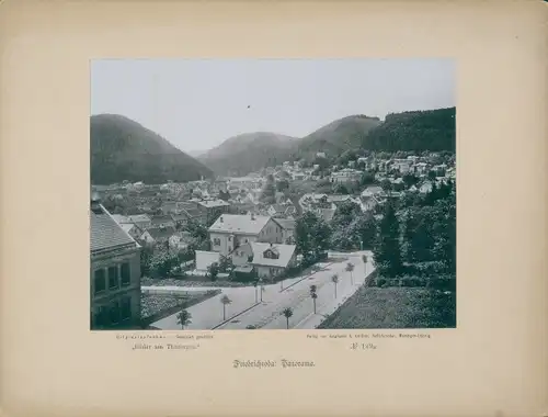 Foto Friedrichroda im Thüringer Wald, Gesamtansicht