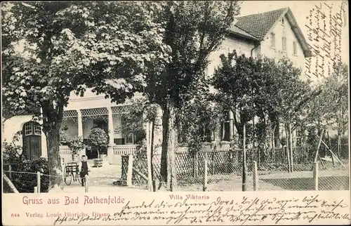 Ak Bad Rothenfelde am Teutoburger Wald, Villa Viktoria