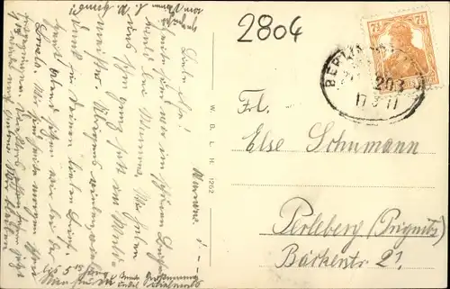 Ak Grabow in Mecklenburg, Teilansicht