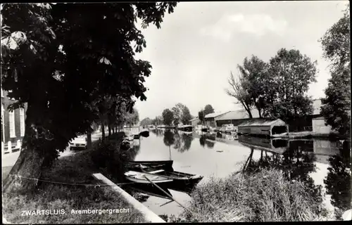 Ak Zwartsluis Overijssel Niederlande, Arembergergracht