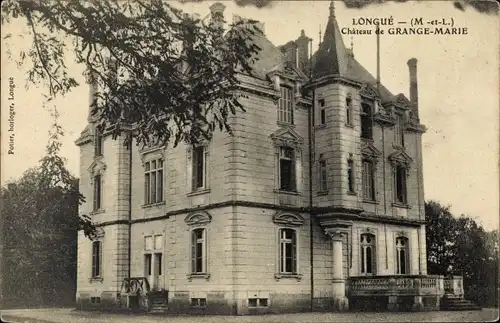 Ak Longué Maine et Loire, Château de Grange Marie