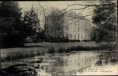 Ak Gesté Maine et Loire, Chateau de la Brulaire, Cote du Parc