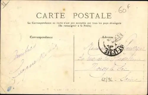 Ak Yerres Essonne, Le Lavoir et les Bains