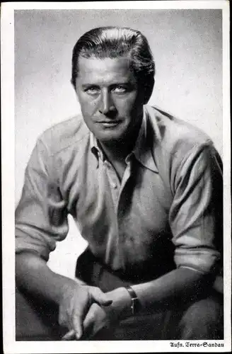 Ak Schauspieler Hans Söhnker, Portrait