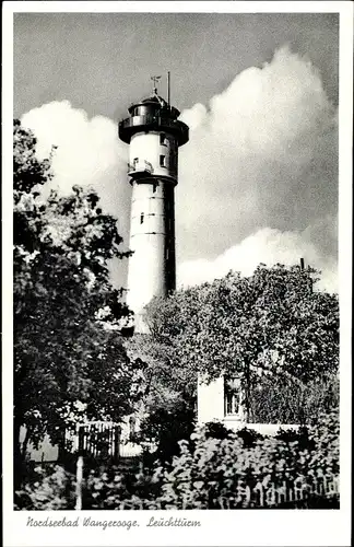 Ak Wangerooge in Friesland, Leuchtturm