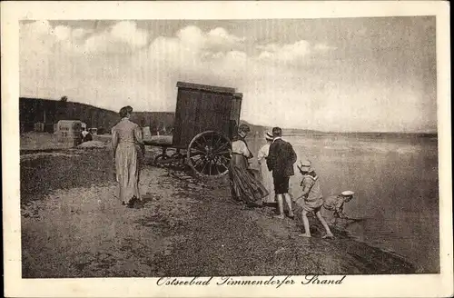 Ak Timmendorfer Strand in Holstein, Strandleben