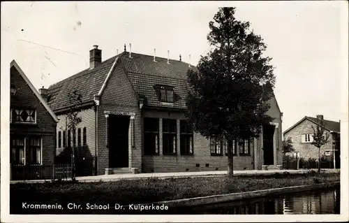 Ak Krommenie Nordholland, Chr School Dr Kuiperkade