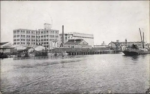 Ak Krommenie Nordholland, Waterzicht