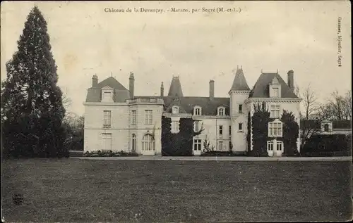 Ak Marans Segré-en-Anjou Bleu Maine et Loire, Chateau de la Devansaye