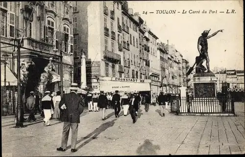 Ak Toulon Var, Le Carre du Port