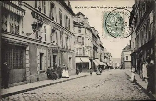 Ak Mantes Yvelines, Rue Nationale