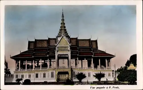 Ak Phnom Penh Kambodscha, Une pagode