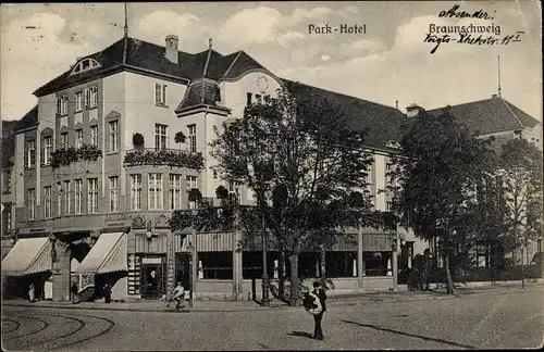 Ak Braunschweig in Niedersachsen, Parkhotel