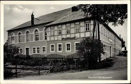 Ak Burkersdorf Frauenstein im Erzgebirge, Gasthof