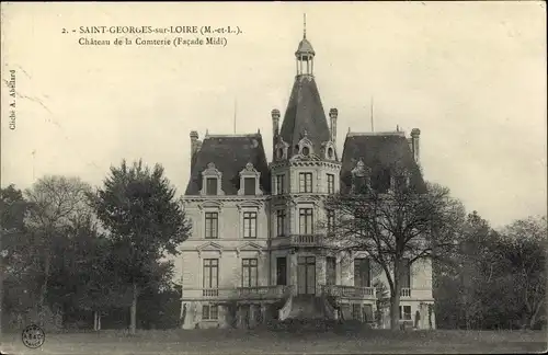 Ak Saint Georges sur Loire Maine-et-Loire, Chateau de la Comterie