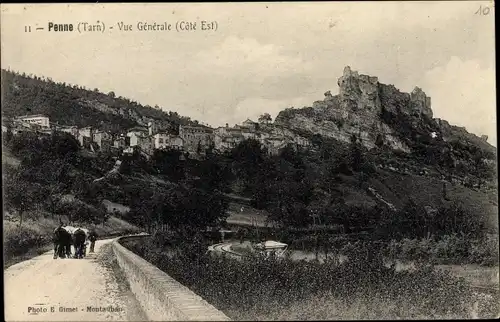 Ak Penne Tarn, Vue Generale