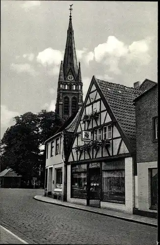 Ak Elmshorn in Holstein, Marktstraße, Geschäft