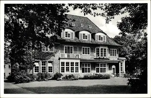 Ak Hamburg Altona Nienstedten, Bundesschule Hochkamp des D. G. B.