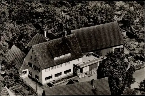 Ak Fahrenbach im Odenwald, Gasthof Zum grünen Baum, Bes. Georg Schwing