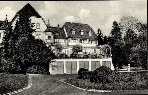Ak Coburg, Hotel Der Festungshof und Burgschänke auf der Veste, Inh. E. Spanaus