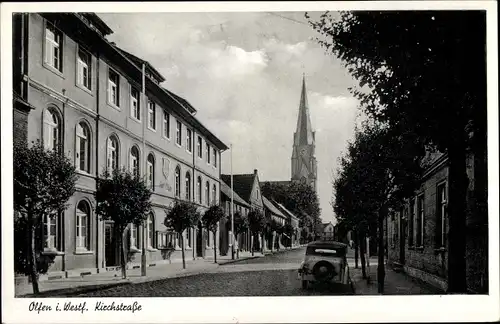 Ak Olfen in Westfalen, Kirchstraße