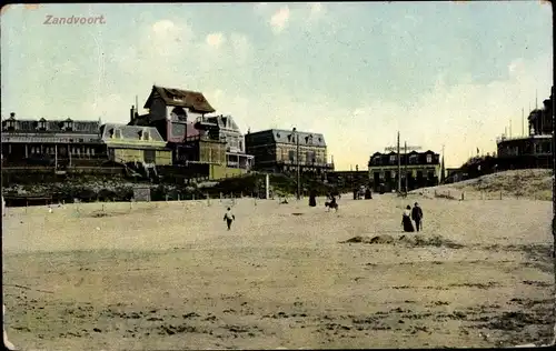 Ak  Zandvoort Nordholland, Strandgezicht