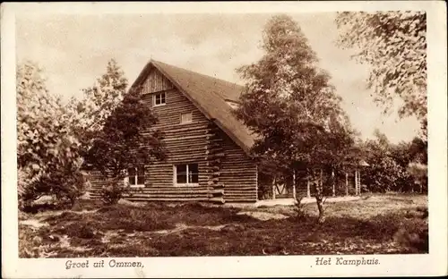 Ak Ommen Overijssel Niederlande, Het Kamphuis