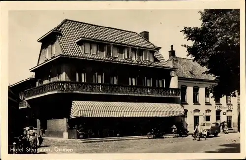 Ak Ommen Overijssel Niederlande, Hotel Stegemann, Fotohandel