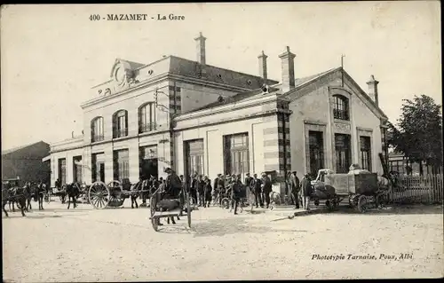 Ak Mazamet Tarn, La Gare