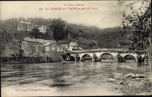 Ak Tarn, Les Gorges du Viaur au pont de Cirou