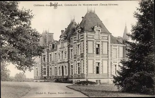 Ak Montravers Deux-Sèvres, Chateau du Deffend