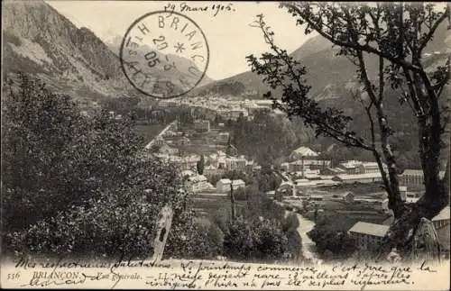 Ak Briançon Briancon Hautes-Alpes, Vue generale