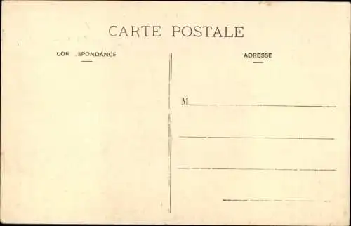 Ak Embrun Hautes-Alpes, Vue de dessous le Roc