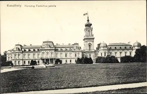 Ak Keszthely Kesthell Ungarn, Herczeg Festetics palota
