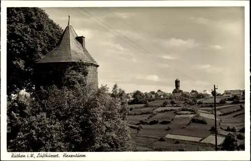 Ak Rüthen in Westfalen, Hexenturm