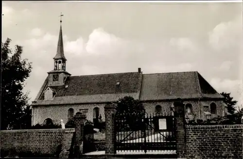 Ak Nordseebad Sankt Peter Ording, Dorfkirche St. Peter