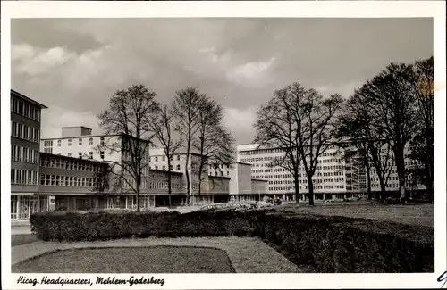Ak Mehlem Bad Godesberg Bonn am Rhein, Hicog. Headquarters
