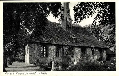 Ak Hanerau Hademarschen in Holstein, Kirche