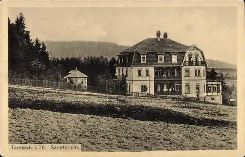 Ak Tambach Dietharz in Thüringen, Sanatorium