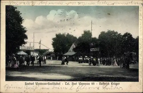 Ak Berlin Zehlendorf Wannsee, Seebad Wannsee Beelitzhof