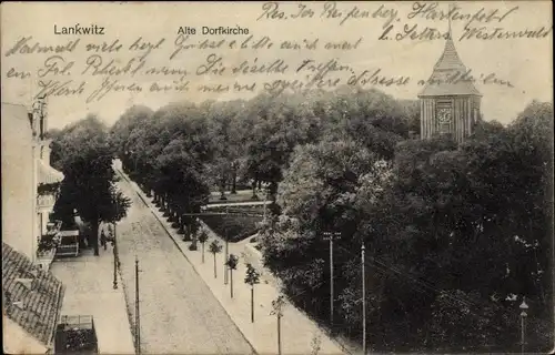 Ak Berlin Steglitz Lankwitz, Alte Dorfkirche