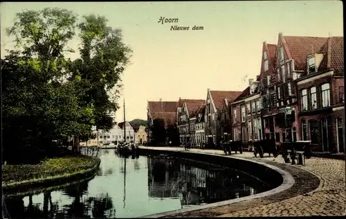 Ak Hoorn Nordholland Niederlande, Nieuwe dam