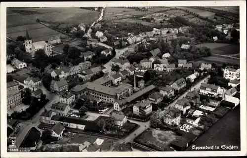 Ak Eppendorf in Sachsen, Fliegeraufnahme