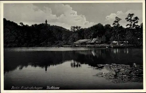 Ak Berlin Köpenick Friedrichshagen, Teufelssee