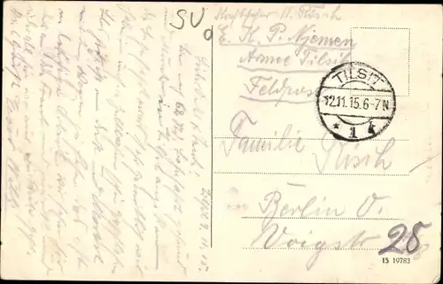 Ak Sowjetsk Tilsit Ostpreußen, Panorama