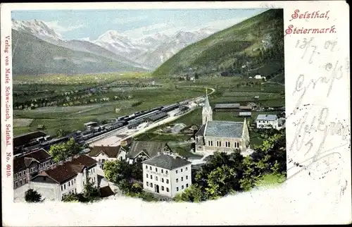 Ak Selzthal Steiermark, Gesamtansicht