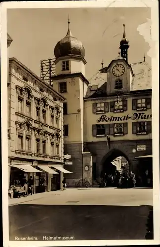 Ak Rosenheim Oberbayern, Heimatmuseum