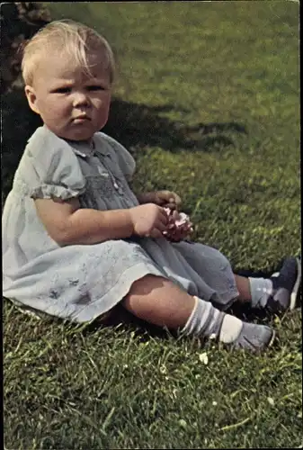 Ak Prinzessin Beatrix der Niederlande als Baby